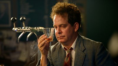 Tom Hollander stars as Dylan Thomas in A Poet in New York