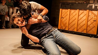 The Events - Rudi Dharmalingam & Neve McIntosh (photos credit: Stephen Cummiskey)