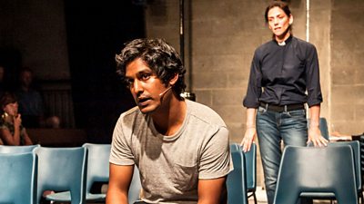 The Events - Rudi Dharmalingam & Neve McIntosh (photo credit: Stephen Cummiskey)