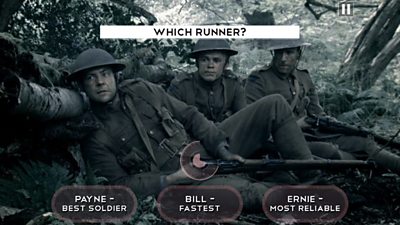 Our World War decision screen