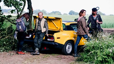 From Episode 6 of ý Four's Detectorists by Mackenzie Crook