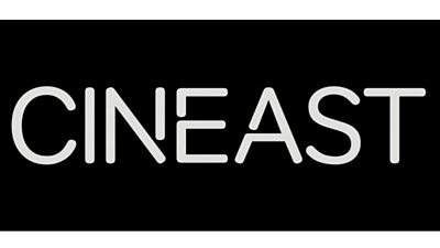 Cineast logo (just the word in capitals on a black background)