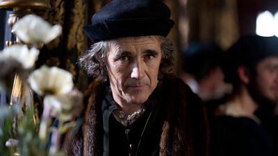Thomas Cromwell (Mark Rylance), (Photo: Giles Keyte, BBC/Company Productions Ltd) 