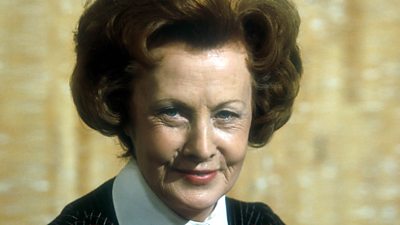 Barbara Castle portrait photograph.