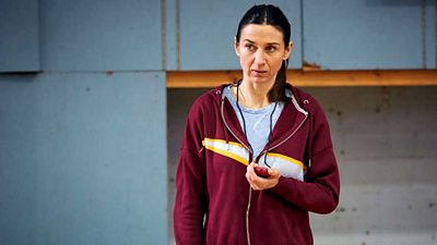 Playing Ball: Sally Smith (Susannah Wise) (Photo: BBC/Robert Viglasky)