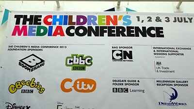 Just some of the organisations at the Children's Media Conference in Sheffield
