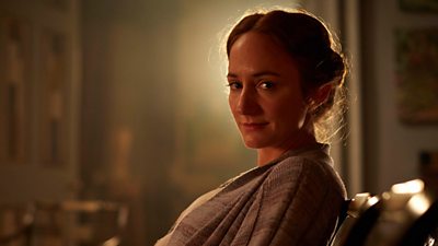 Lydia Leonard as Virginia Woolf (Photo: Ollie Upton/BBC/Ecosse Films)