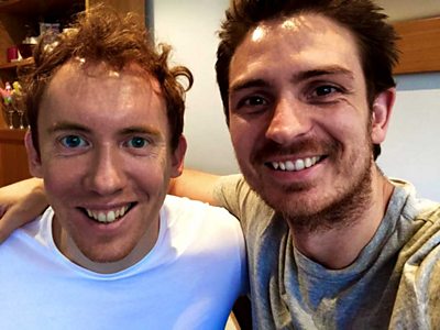 Andy Kinnear and Céin McGillicuddy