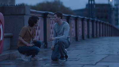 London Spy: Danny (Ben Whishaw), Alex (Edward Holcroft)(Image credit: 91ȱ/WTTV Limited)