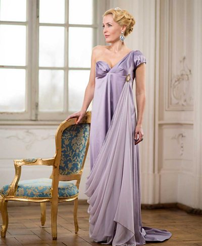 War and Peace (Anna Pavlovna (Gillian Anderson)(Photo credit: BBC/Mitch Jenkins)