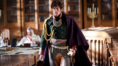 War and Peace: Prince Andrei (James Norton)(Photo credit: BBC/Laurie Sparham)