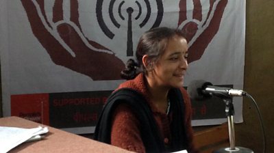 Radio station presenter, Uma Negi goes live with a Lifeline breakfast show special.