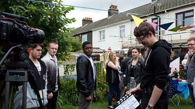 It's My Shout - filming