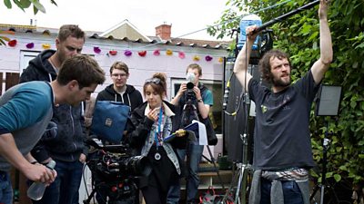 It's My Shout - filming