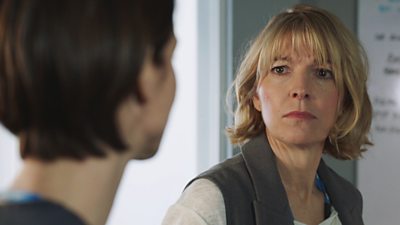 Bernie Wolfe played by Jemma Redgrave