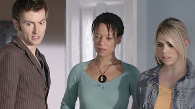 A moment from Doctor Who: Fear Her, written by Matthew Graham.