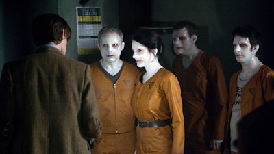 Gangers Style: The Doctor (Matt Smith) confronts the ‘Almost People’.