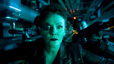 The ‘woman in the eye patch’ turned out to be Kovarian.