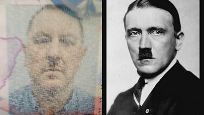 Man 'horrified' after passport photo resembled Hitler 