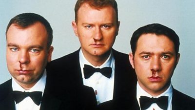 Bretton alumni (l-r) Steve Pemberton, Mark Gatiss and Reece Shearsmith.