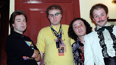 (l-r) Steve Pemberton, Mark Gatiss, Jeremy Dyson & Reece Shearsmith assemble!