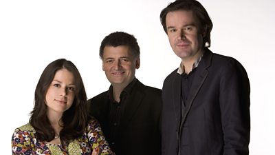 Back in the (Doctor Who) day… With fellow execs Beth Willis and Steven Moffat whilst at BBC Wales.