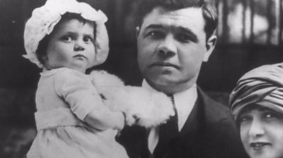 New exhibit shows private side of Babe Ruth's legacy - BBC News