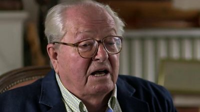 Narabar optocht Geliefde What is Jean-Marie Le Pen doing now? - BBC News