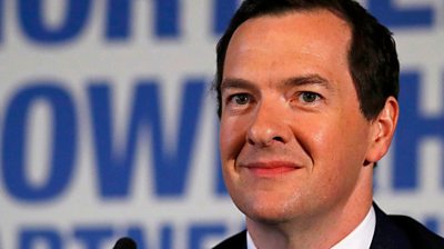 George Osborne's first interview after sacking - BBC News