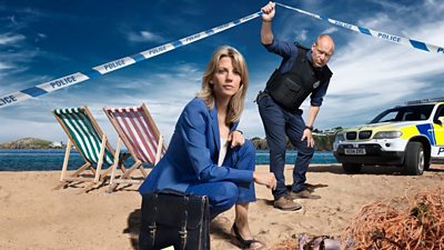 The Coroner: Jane Kennedy (Claire Goose) and DS Davey Higgins (Matt Bardock)