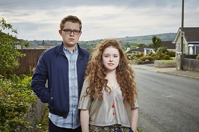 Alex (Jack Loxton), Ellie (Macy Nyman) (L-R) in The Coroner, Series 2 Episode 10 'Crash' by Sally Abbott (Photo credit: ý/Mike Hogan)