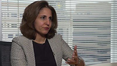 Neera Tanden on having her emails hacked - BBC News