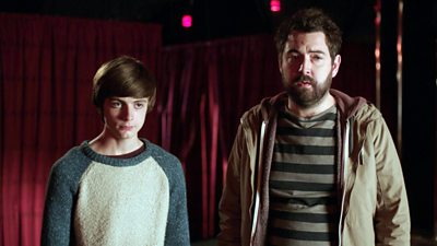 Errol (ELLIOT SPELLER-GILLOTT), Andy (NICK HELM)(Image Credit: 91ȱ/Baby Cow Productions Photographer: Grab)