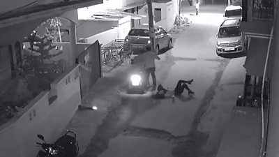 Bangalore sex attacks: CCTV captures horror on 1 January - BBC News