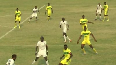 Football match in Maiduguri, Nigeria