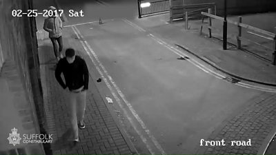 CCTV Footage Released In Ipswich Rape Investigation - BBC News