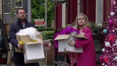 Mick and Linda Carter (Danny Dyer and Kellie Bright)