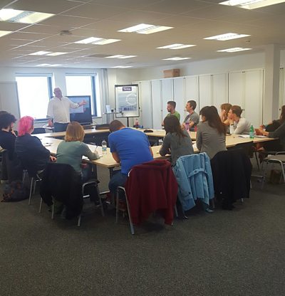 Story workshop led by Henry R Swindell