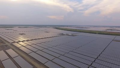 The Kamuthi solar power plant