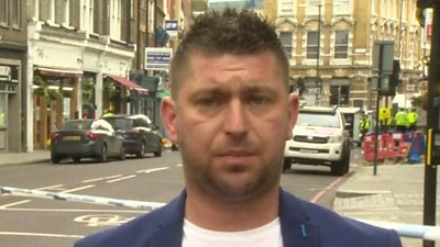 Florin from Romania fought the London Bridge attackers off using a crate.