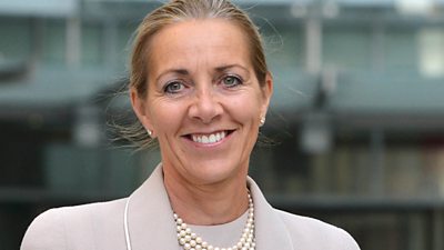 Portrait photograph of Rona Fairhead