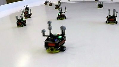 Robots in a 'robotarium'