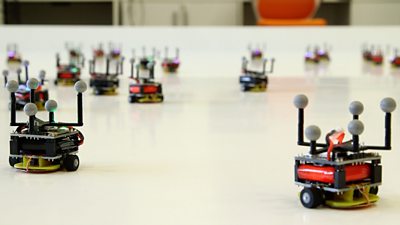 Robots at Georgia Tech's Robotarium