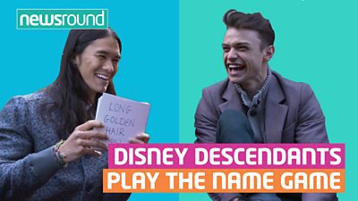 Descendants 2 cast play the name game