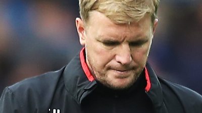 Everton defeat 'difficult to take' for Howe