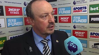 Newcastle United's Rafa Benitez