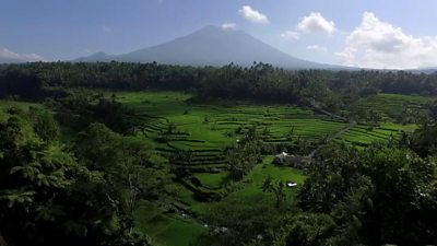 Volcano in Bali