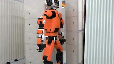 Honda's prototype disaster relief robot