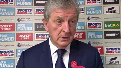 Crystal Palace's Roy Hodgson