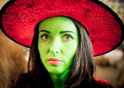 Costume Drama by Dave Kinghan with Karen Hassan as Witch